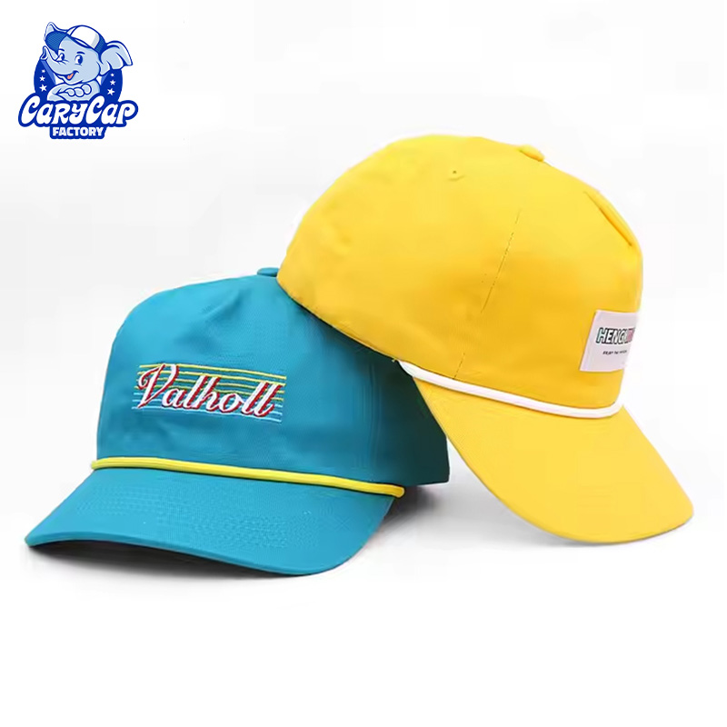 Rope 5 Panel Baseball Cap
