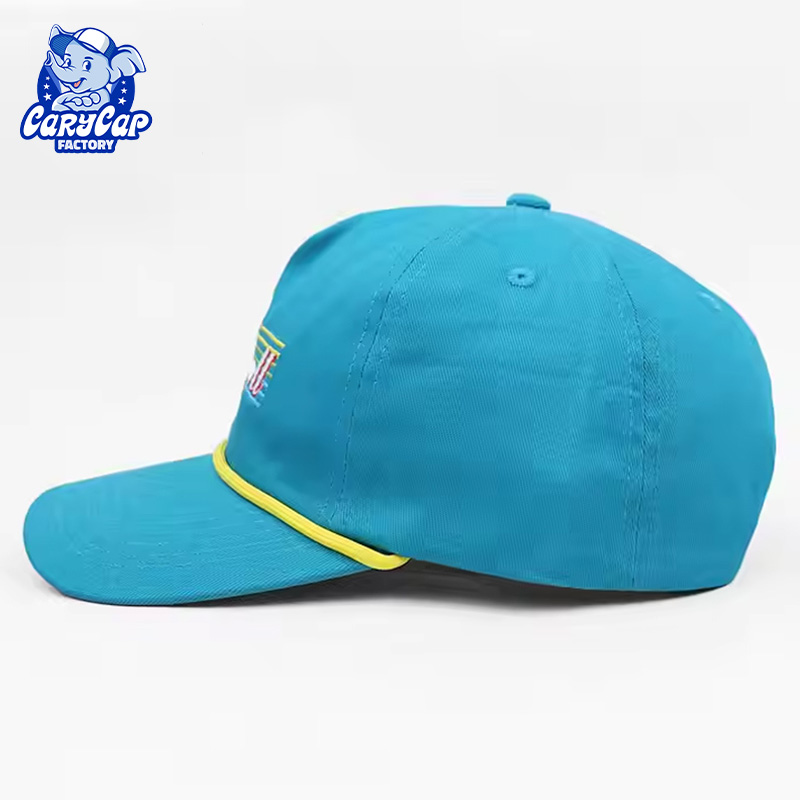 Rope 5 Panel Baseball Cap