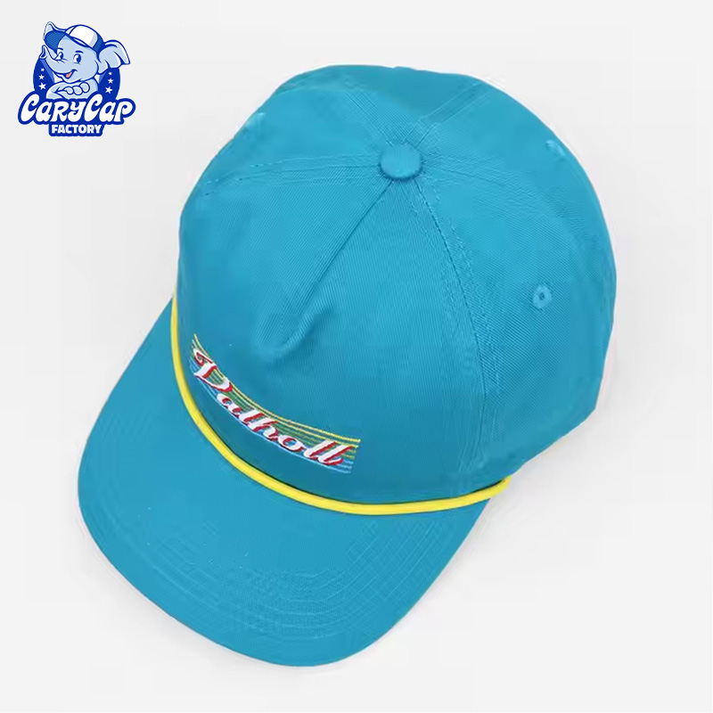 Rope 5 Panel Baseball Cap