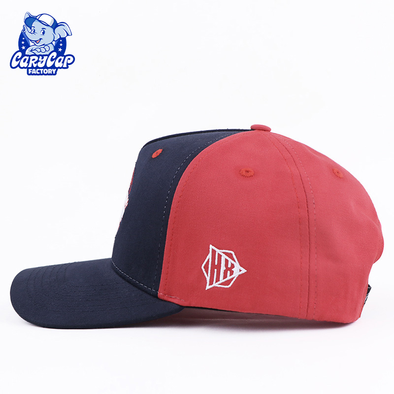 Two Tone 5 Panel Baseball Cap