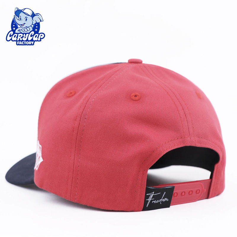Two Tone 5 Panel Baseball Cap