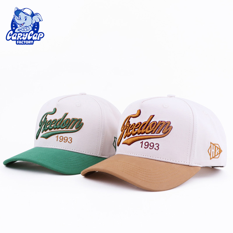 Structured 5 Panel Baseball Cap