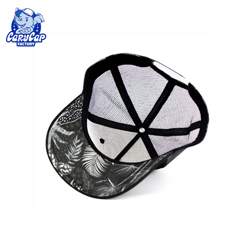 Cotton 5 Panel Trucker Hat