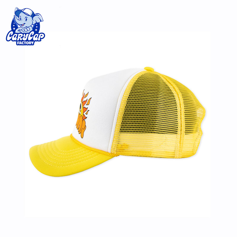 Print 5 Panel Trucker Hat