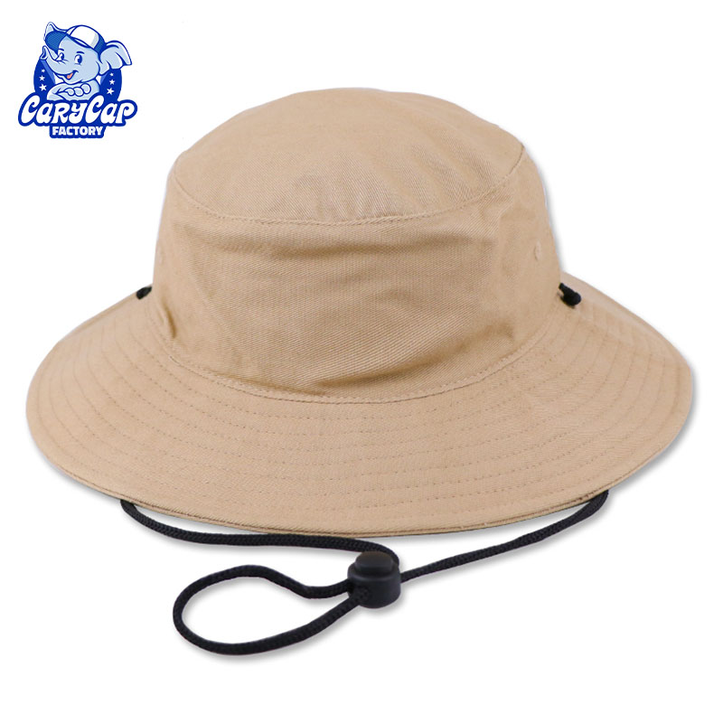 Drawstring Bucket Hat