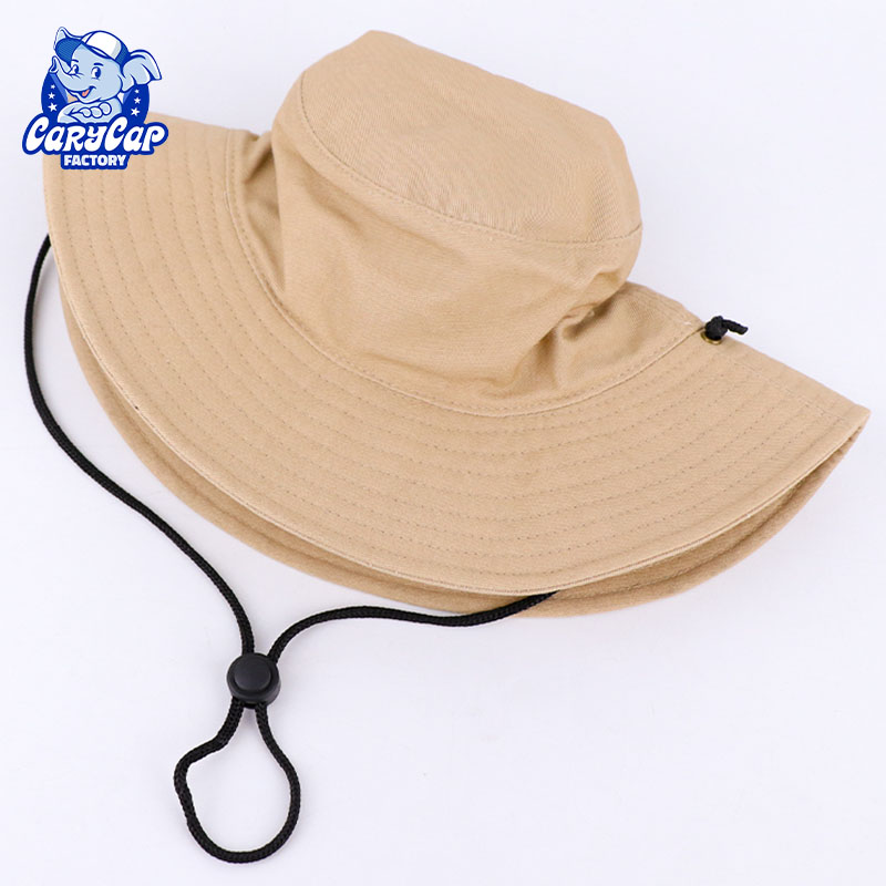 Drawstring Bucket Hat