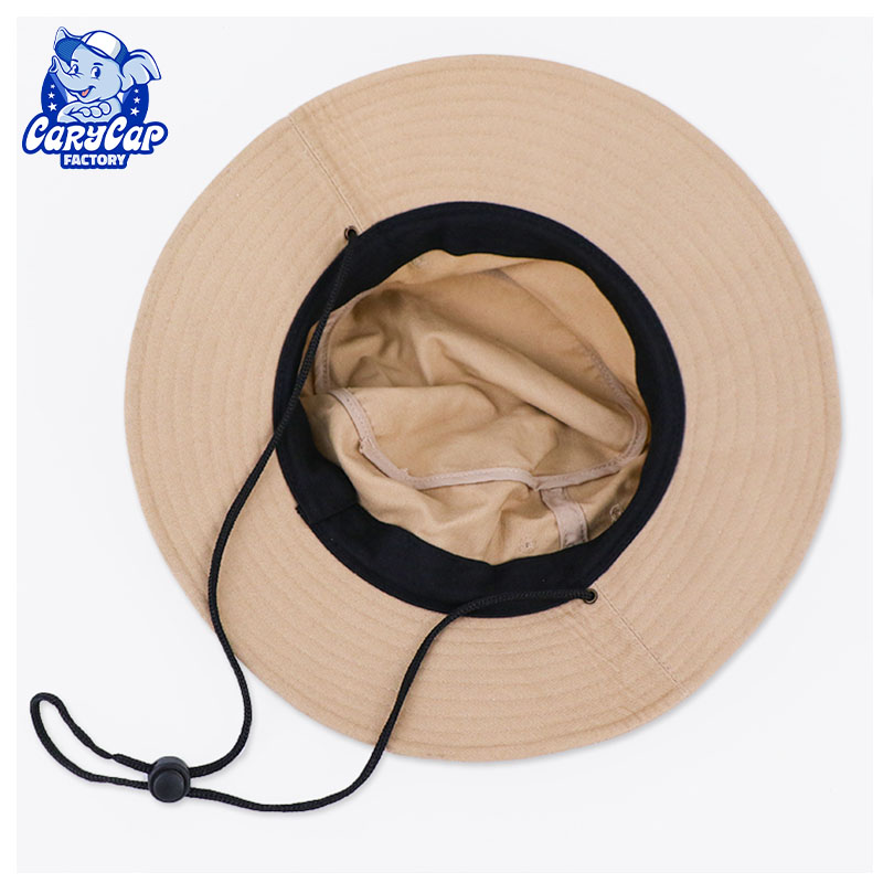 Drawstring Bucket Hat