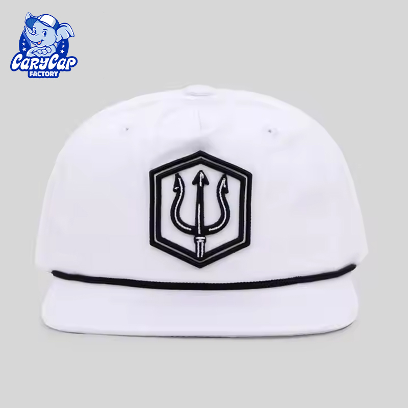Rope 5 Panel Snapback Cap