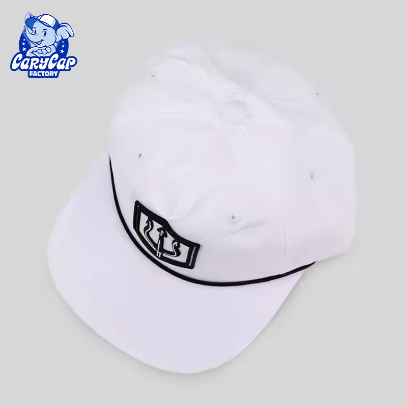 Rope 5 Panel Snapback Cap