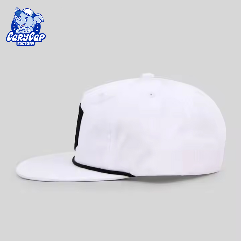 Rope 5 Panel Snapback Cap