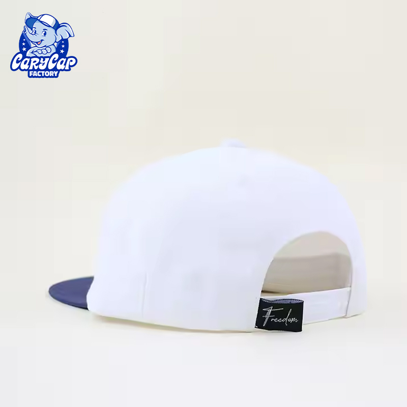 Embroidered 6 Panel Snapback Cap