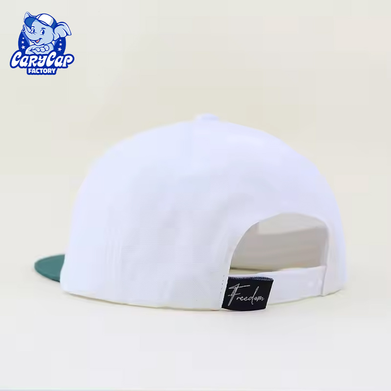 Cotton 6 Panel Snapback Hat