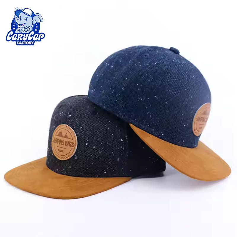Wool 6 Panel Snapback Cap