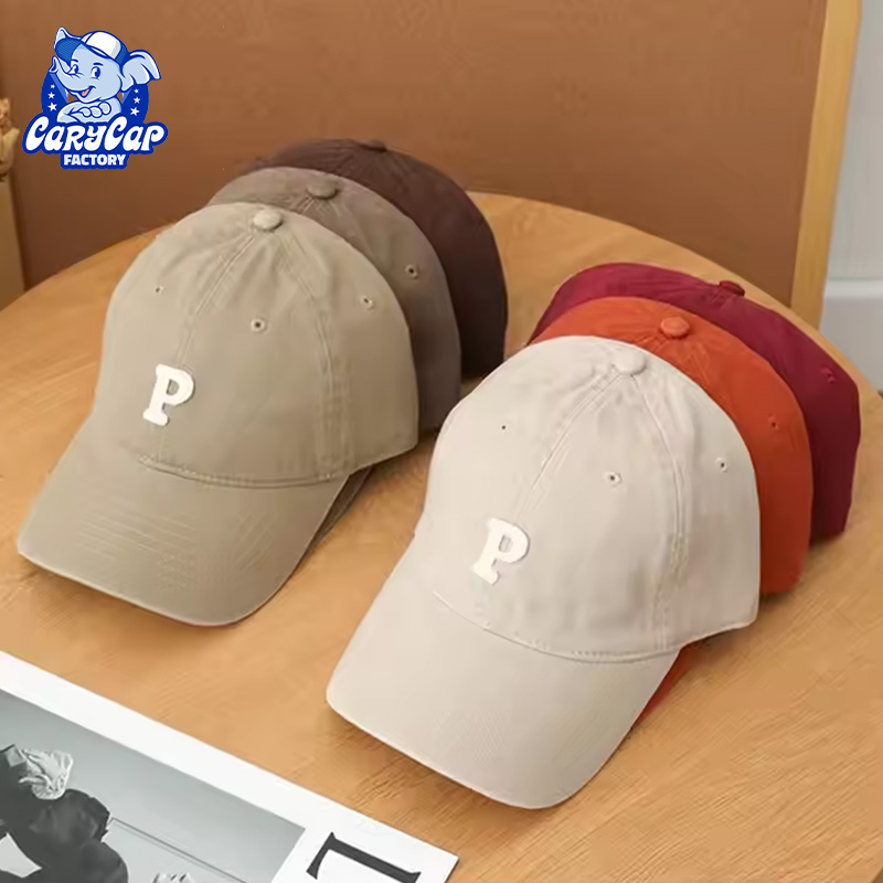 Washed 6 Panel Baseball Cap